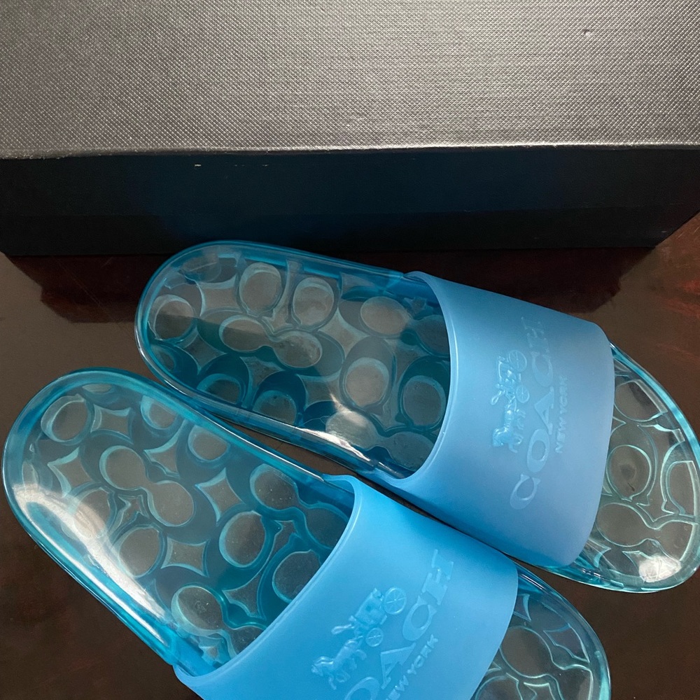 Authentic Coach Jelly Slides